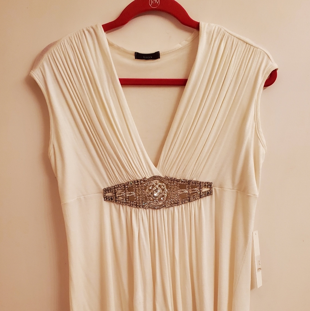 Rhinestone applique top